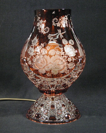 Lampe 33,5 cm "Rosen" (Nr. 17872)