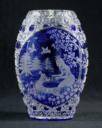 Vase 26 cm "Froschknig" (Nr. 20004)